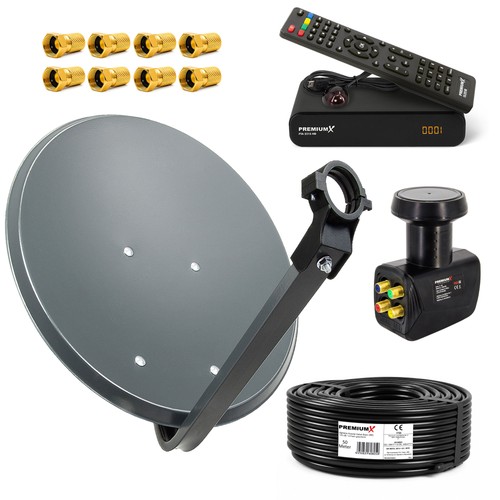 Sat anlage 60cm - 60cm, satelliten