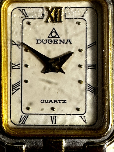 Dugena quartz damenuhr bicolor - dugena,