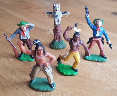 Ddr indianer cowboy - 5x,