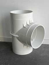 12 in PVC TEE Sch40 Slip ends