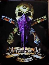 Blechschild Alchemy Totenkopf