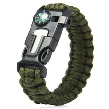 Survival Armband mit Kompass
