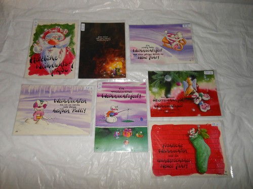 Diddl weihnachtskarte schleife - weihnachtskarte,