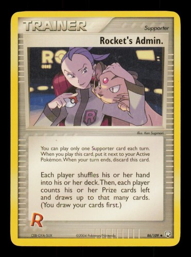 Pokemon karte rocket admin - pokemon, rocket's