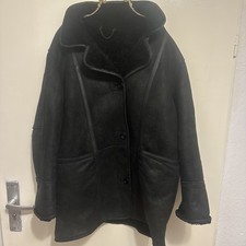 Original Shearling Lamm Lederjacke Gr. 52-54 Mantel
