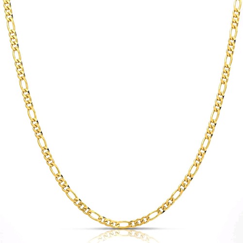 Figarokette 3mm 585er - , gold