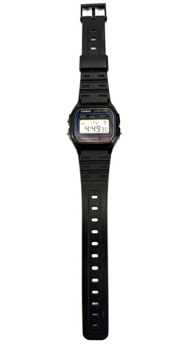 Casio w59 digitaluhr schwarz - w59,