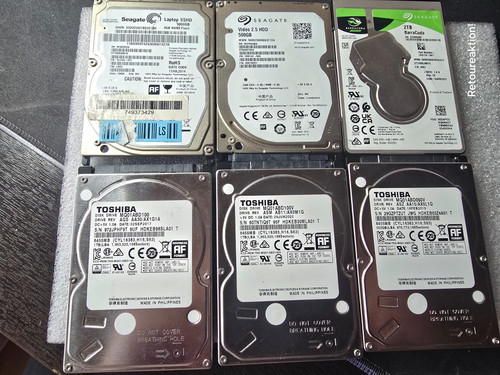 Konvolut hdd festplatten - konvolut,