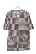 KLAUS THIERSCHMIDT Strick Cardigan Damen Strickbekleidung Gr. DE 36 braun-weiß