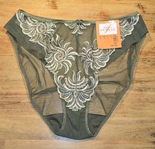 LUXUS PUR: Simone Pérèle / Perele Slip 729585, Gr. 3 / 40-42, grün, NEU+Etikett