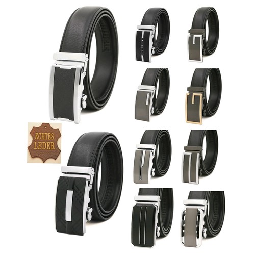 Ledergürtel schwarz herren - ledergürtel,