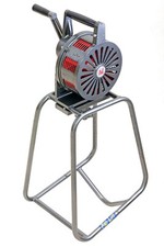 120dB Standsirene Handsirene kräftiges Metallrohrgestell Hand driven Siren W0260
