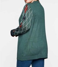 SHEEGO Damen Strickjacke m