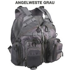 Fliegenweste, Angelweste grau