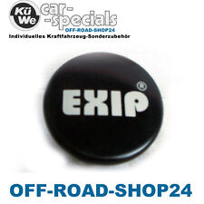  Nabenkappen für ALU-FELGEN KÜ-WE/EXIP R Schwarz 15 - 16 Zoll -  Gebraucht