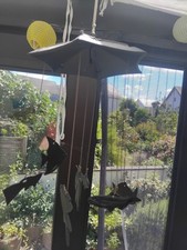 Mobile mit Fischen Schmiede Eisen z.B. für  Wintergarten Oder als TÜRGLOCKE