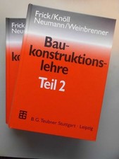 2 Bände Baukonstruktionslehre