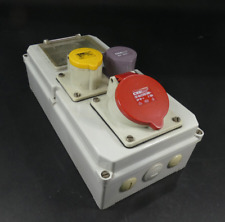 CEEform Wandverteiler 1x 32A-6h 1x 16A-4h 1x 16A-24V~ + 3 Sicherungssockel