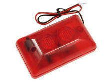 12V 108dB Alarmsirene Alarm Sirene Alarmanlage LED Blitzlicht Signalgeber Alarm