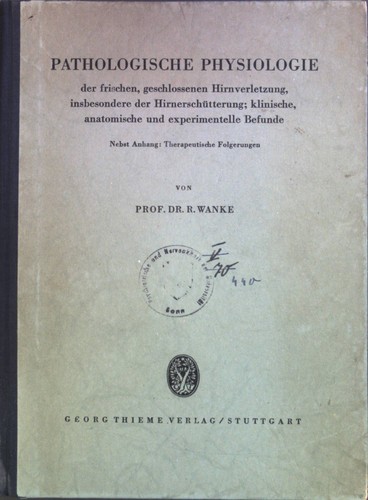 Pathologische physiologie der - pathologische,