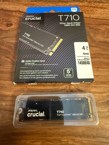 Crucial t710 ssd 4tb nvme - ssd,