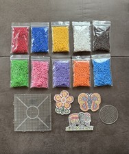 Midi Bügelperlen Set mit 5000 Perlen und 5 Steckplatten