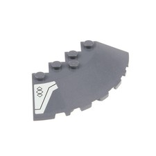 1x Lego Stein rund Tragfläche