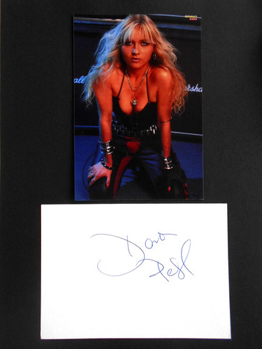 Doro pesch original signiert - doro,