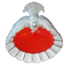 Aschenbecher Schale mit Taube