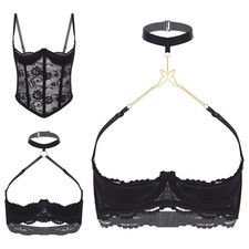 DE Damen BH Spitze Balconette