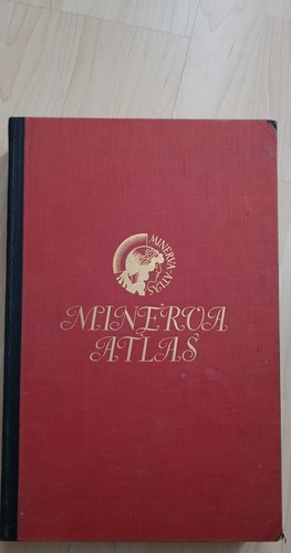 Antique minerva atlas 1926 - antique,