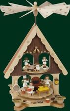 Tischpyramide Engelbäckerei Seiffen Pyramidenhaus Volkskunst Erzgebirge 16294