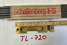 Kippschließblech Siegenia TL 720 Nachbau massiv Messing