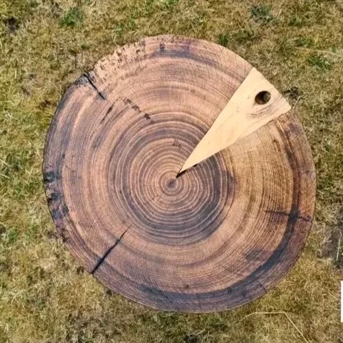 Hocker holz vintage - holz,