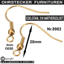 Fischhaken Ohrhaken Ohrhänger