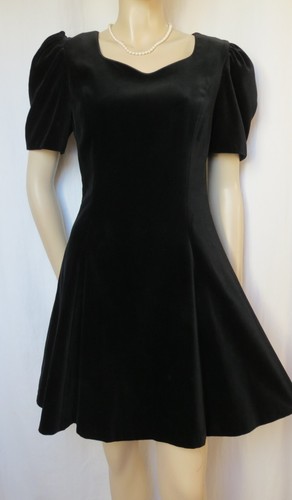 Laura ashley kleid - kleid, schwarz