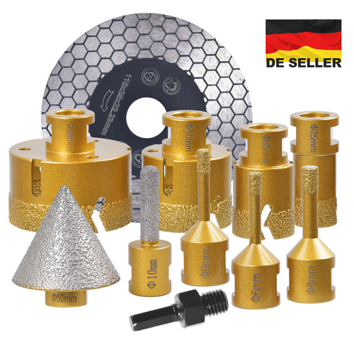 Diamant fliesenbohrer set - diamant,