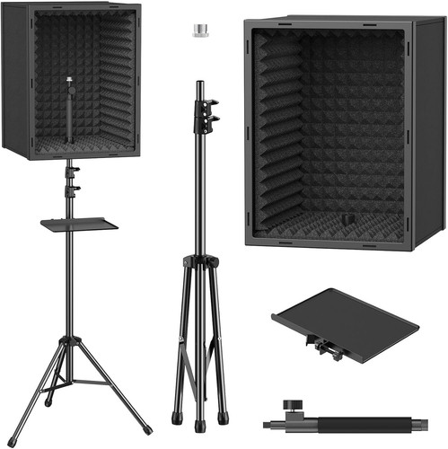 Tragbare vocal booth - tragbare, mikrofon