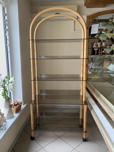 Rattanregal mit böden - mit, aus