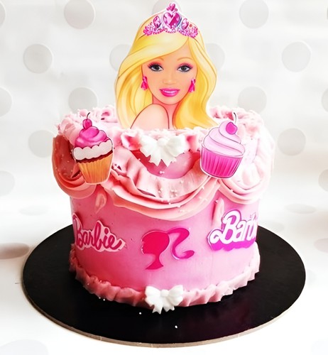 Essbar barbie fondant - essbar,