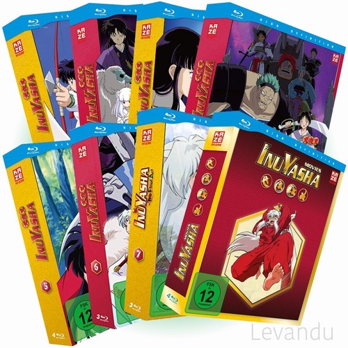 Blu ray inuyasha - blu-ray, box