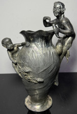 Metall, Jugendstil, August Köhler & Cie, Wassermann, Albert Mayer