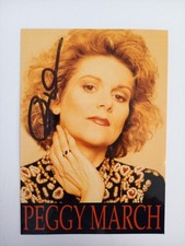 Peggy March -  - original Autogramm - ca. 15x10cm - Autogrammkarte