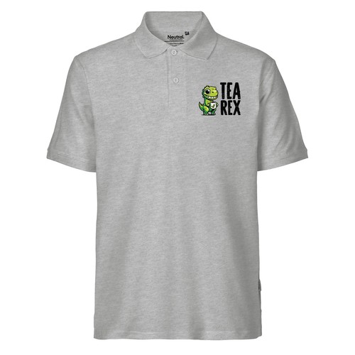 Herren polo shirt tea rex - herren,