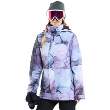 Volcom Westland Insulated Damen-Skijacke Snowboardjacke Ski-Jacke Aquarell Lila