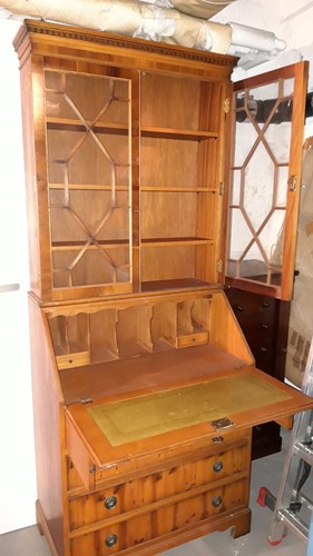 Englische büchervitrine - büchervitrine,
