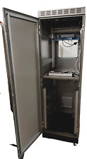 EDV Verteiler Schrank IT Serverrack Netzwerkschrank mit Verkabelung und Zubehör