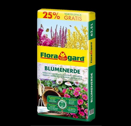 Floragard blumenerde l - 62,5,