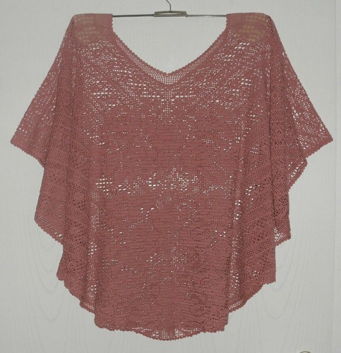 Poncho damen flügelärmel - poncho,
