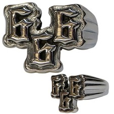 666 Ring 925 Sterling Silber